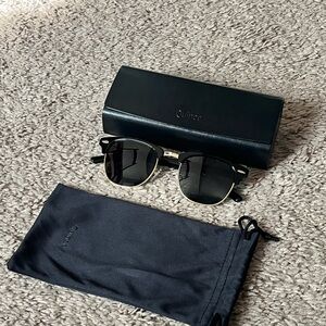 Quince Black Avery Polarized Acetate Sunglasses